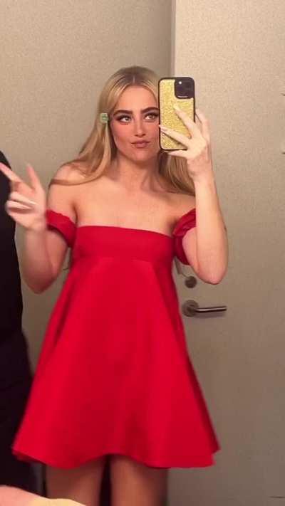 Kathryn newton red redress