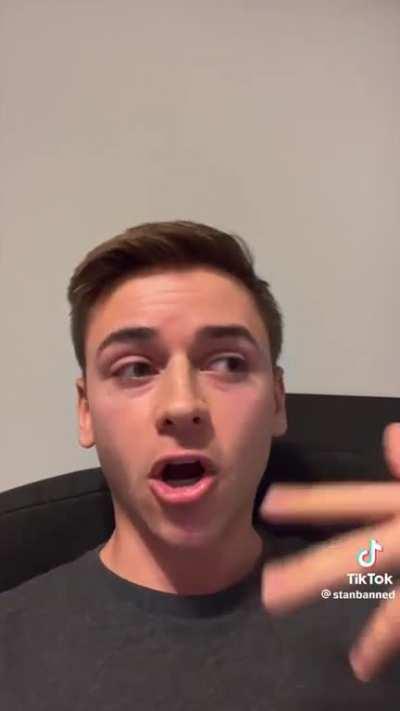 Bothering people with stupid TikTok trends and getting offended when they actually don't wanna deal with your bullshit 💁‍♂️