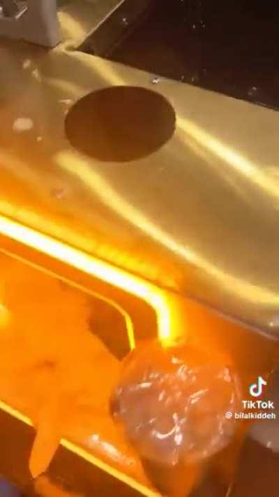 Robot attempting to make a drink