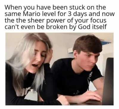 Not even malnutrition can break that focus