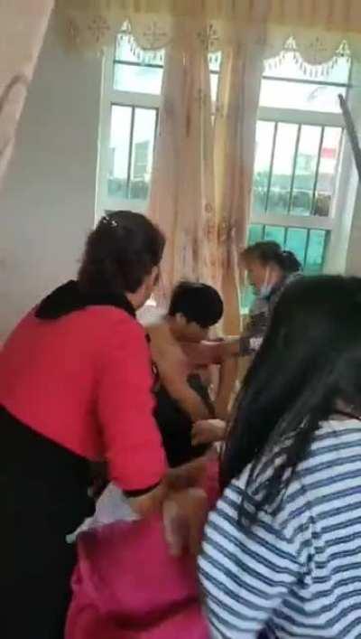 Got caught cheating in bed