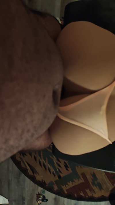 Ass getting clapped in slowmotion