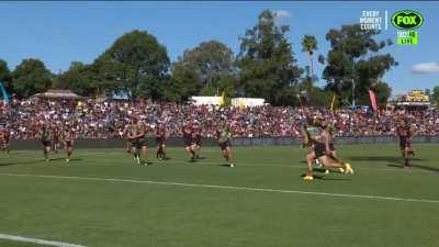 Josh Mansour gets told off by Grant Atkins