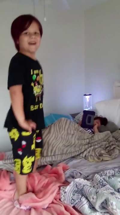 my little cousin asked me to film him so he could 