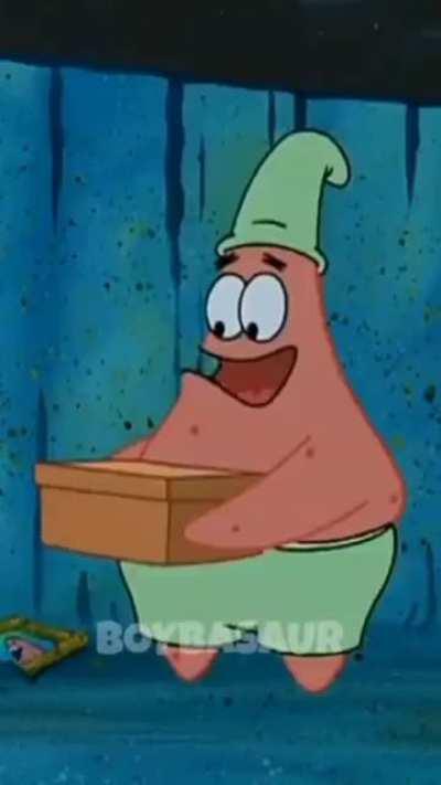 you haven't seen the full video have you, squidward?