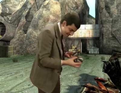 Mr. Bean in Half-Life 2