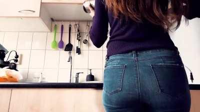 Love Watching Her Clean