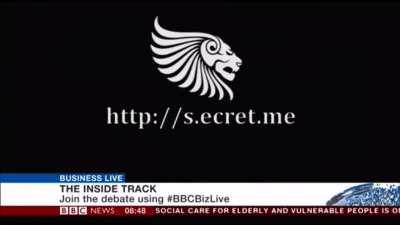 Gallery computer screen shown on BBC News. Does this count?
