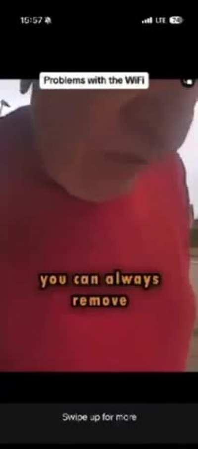 Main Character wants free wifi