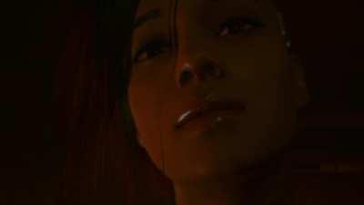 I accidentally pressed R1 in the middle of Judy's love scene