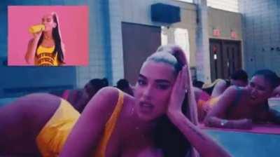 Imagine been jerked off my dua lipa cum everywhere