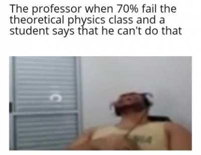 Professor this is not ok