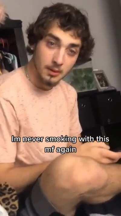 To try weed for the first time