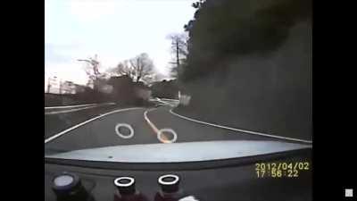 Japan: Rollover crash