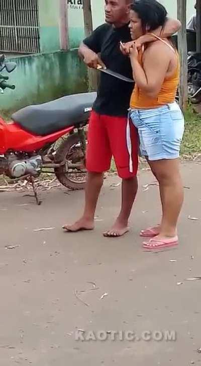 WCGR when pulling knife on hostage