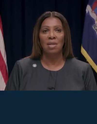 Letitia James issues a statement following her indictment by Trump’s DOJ: “This is nothing more than a continuation of Trump’s desperate weaponization of our justice system… these charges are baseless, his only goal is political retribution. I am not fear