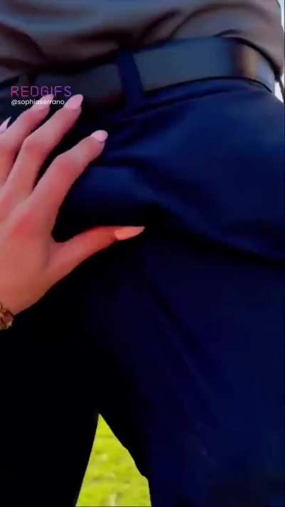 Some encouragement from the fairway ⛳️😏