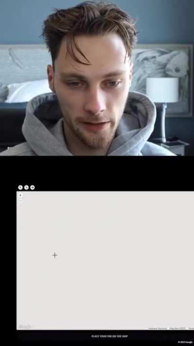 Guessing where you are in google maps without any information