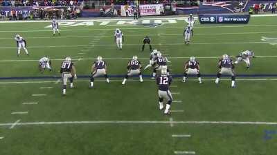 [2014 Week 7] Tom Brady throws a beautiful TD to Danny Amendola on 3rd & Goal from the 19 yard line against the Jets.