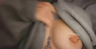 My hair is so bouncy…maybe you can also watch my tits bounce while I ride you?