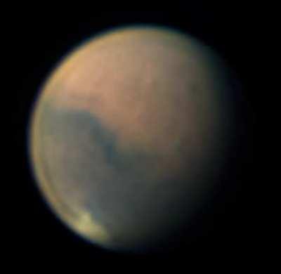 Mars - 4 hours time-lapse