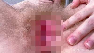 Hairy Pussy and Ass Winking