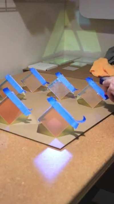 My lamp making process