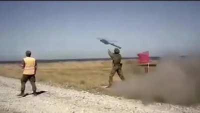 Tried to fire with an anti aircraft rocket launcher