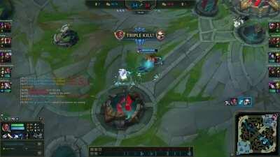 Man and his cat casually walk into the enemy base and end the game