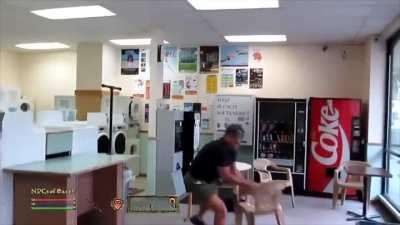 Boomer Freaks Out When Guy Recording Sits Next to Him