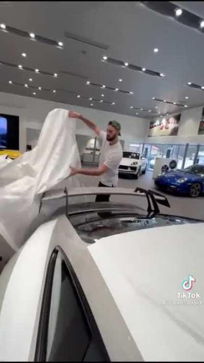 Unwrapping New Porsche