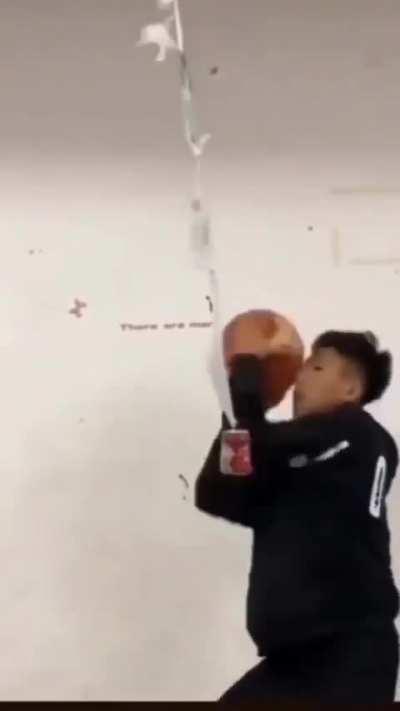 very normal game of basketball