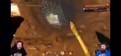 Frick you little spider.