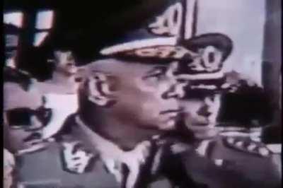 Torturador da Ditadura Militar do Brasil mandando prender repórter ao vivo