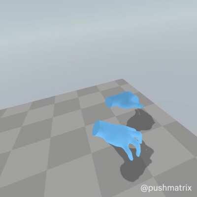 Thanks, I hate hands learning how to walk.