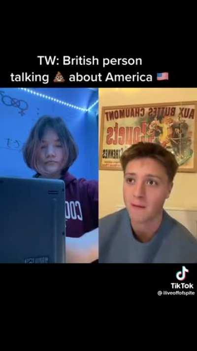 TW: British person talking 💩 about America 🇺🇸