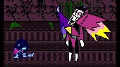 What would've happened if Spamton absorbed Kris' soul? (Open for feedback!)