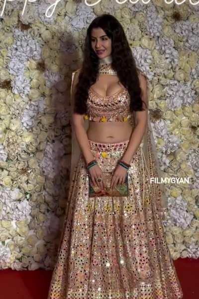 Giorgia at a diwali party 