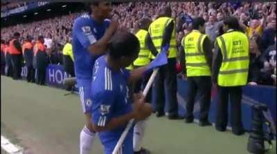 Is this the greatest Chelsea celebration of all time?