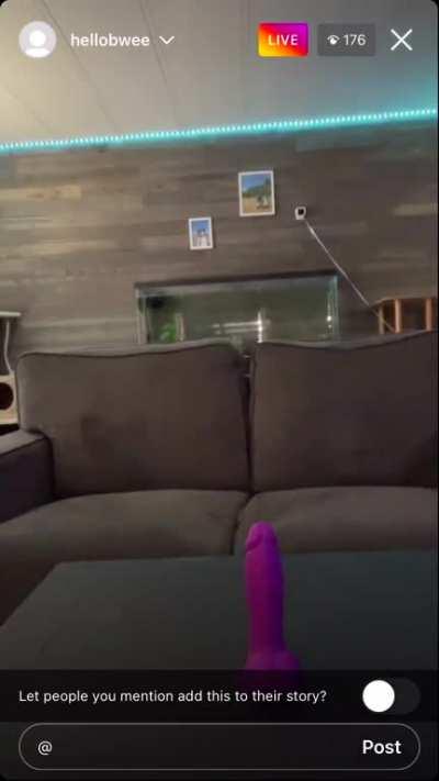 Going crazy on the live