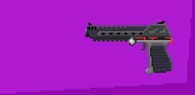 The Devourer, A gun that can use anything as ammo.