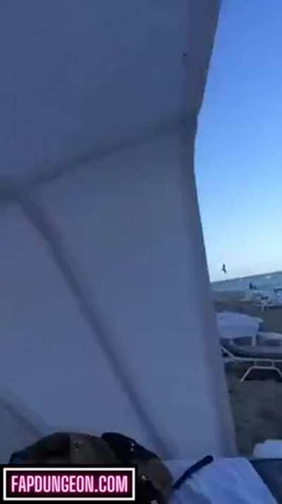 Sneaky Fuck From Public Beach