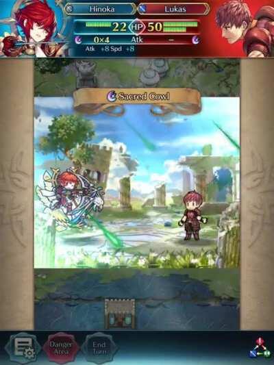 “I won’t need a second arrow”