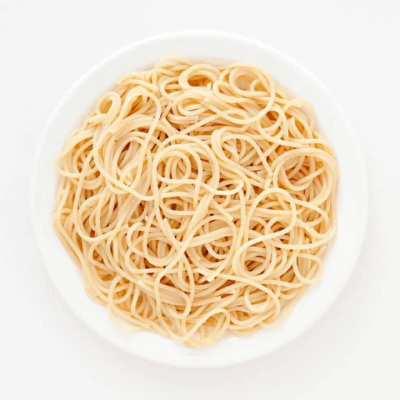 Just a bowl of spaghetti.