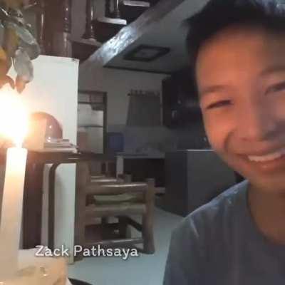 The transition of facial expression tho