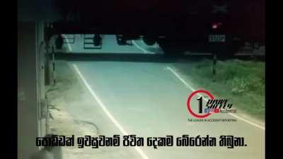 Car stalls on the train tracks and gets disintegrated; two occupants dead at the spot, no survivors