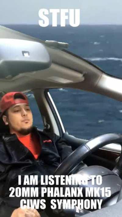 Virgin silents lasers CIWS VS Chad louds cannons CIWS