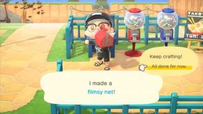 Not today, wasps... (Also pls ignore my messy AF inventory)