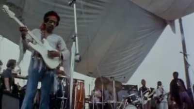 A glimpse into the Woodstock festival 1969