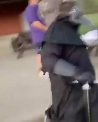 Alberto anunciando la vacuna